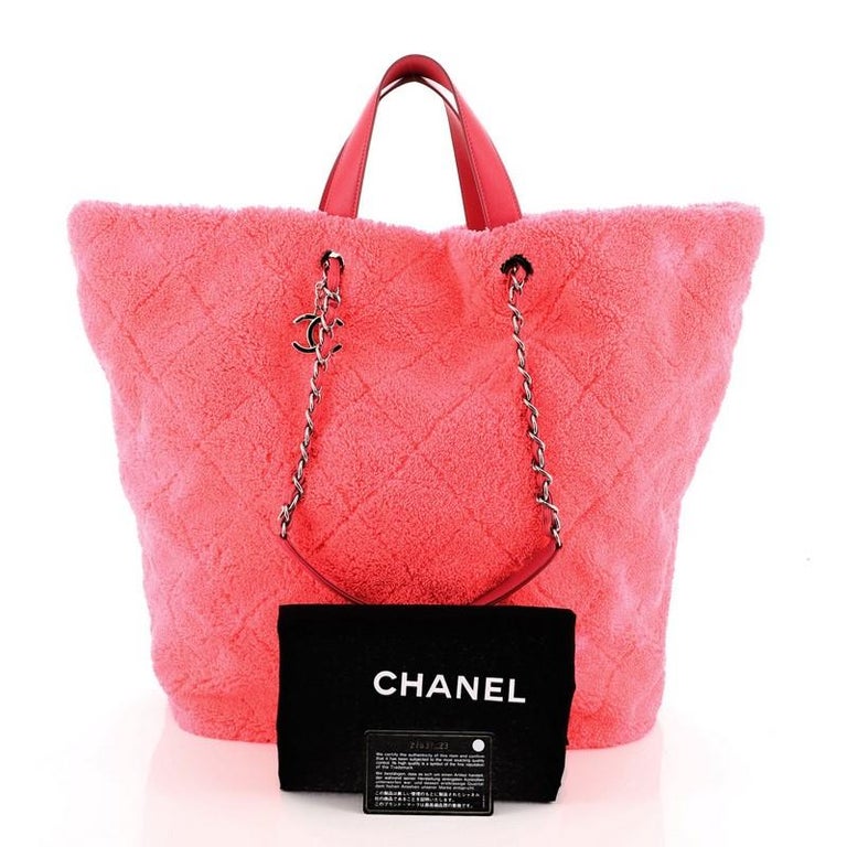 Chanel CC Charm Shopping Tote Quilted Mixed Fibers Large at 1stDibs  chanel  mixed fiber shopping bag, chanel large shopping bag pink, chanel mixed  fiber bag