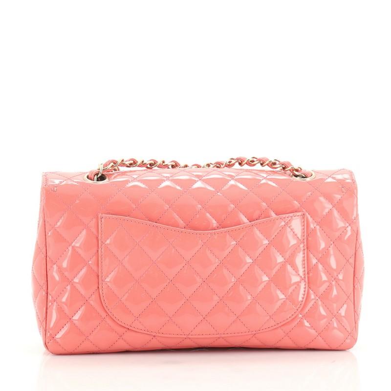 Chanel CC Charms Flap Bag Quilted Patent Medium In Good Condition In NY, NY