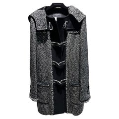 Chanel CC Closures Runway Parka-coat en tweed