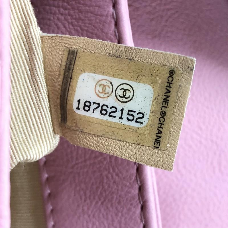 Chanel CC Crown Flap Bag Quilted Leather Small 2