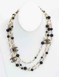Chanel CC Crystals Perlenkette