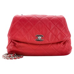 Chanel CC Curvy Flap Bag Quilted Calfskin Medium