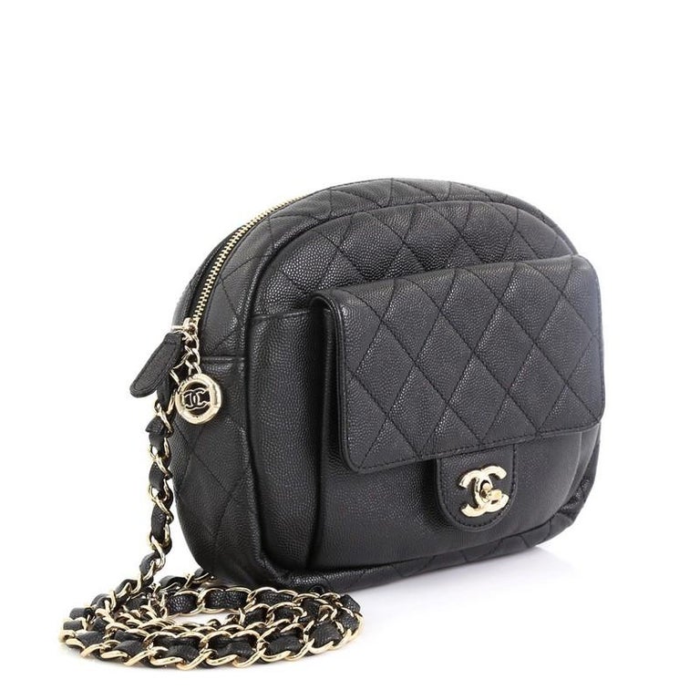 Chanel CC Day Camera Case Quilted Caviar Medium at 1stDibs | chanel cc ...