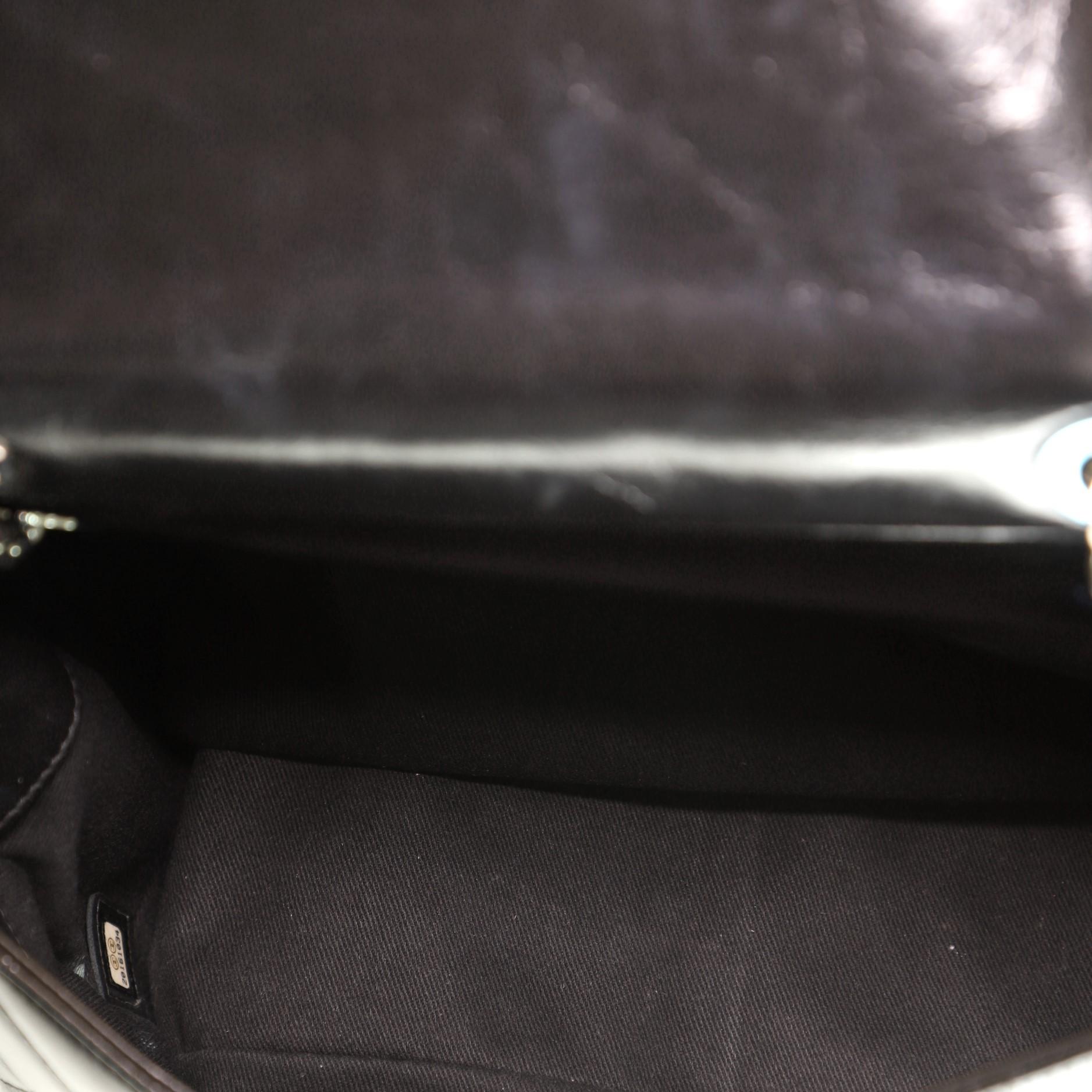 chanel cc glazed tote