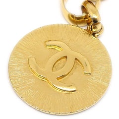 CHANEL CC Double Gold Metal Chain Link Charm Waist Belt