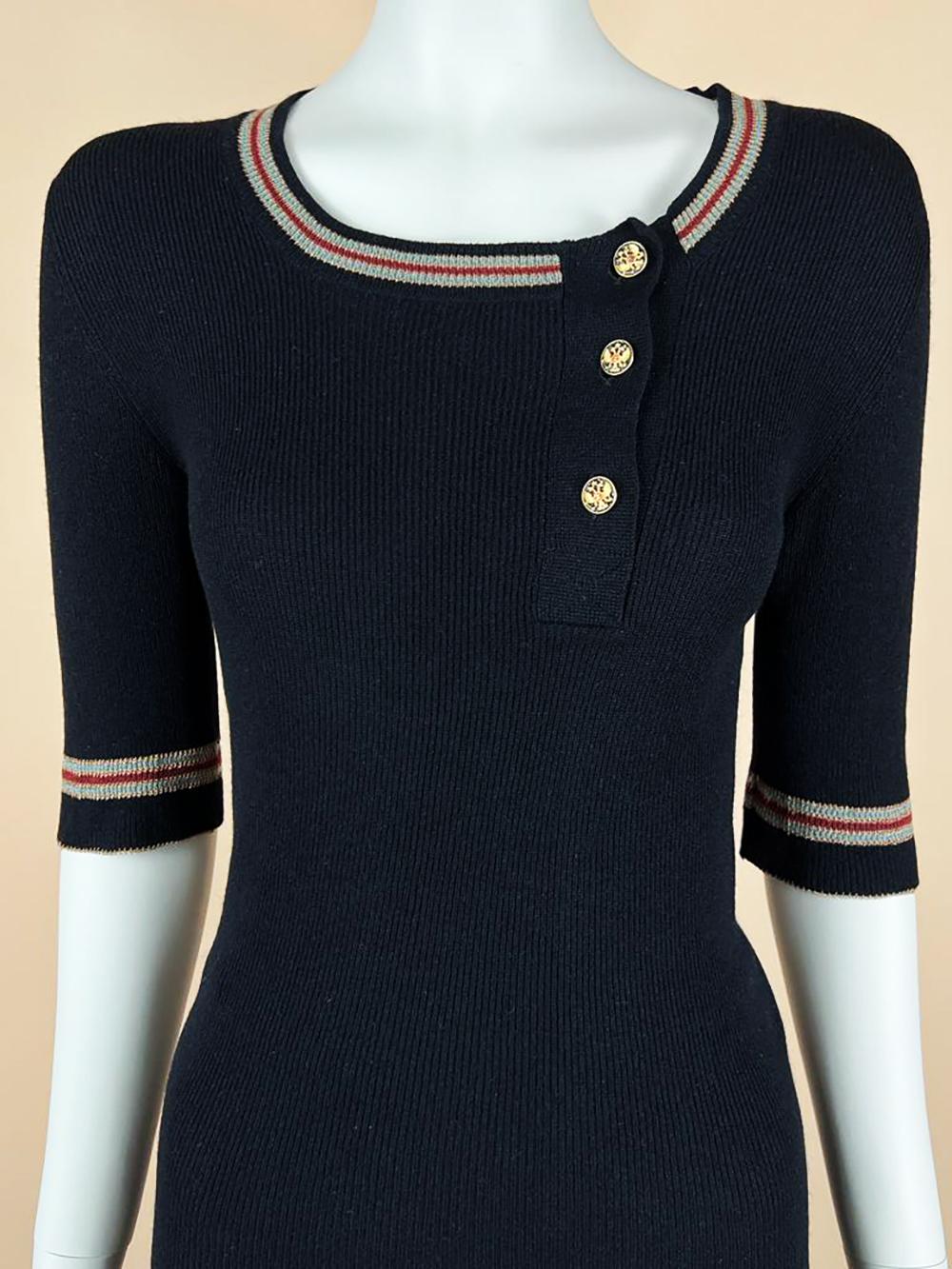 Chanel CC Eagle Buttons Cashmere Jumper 3