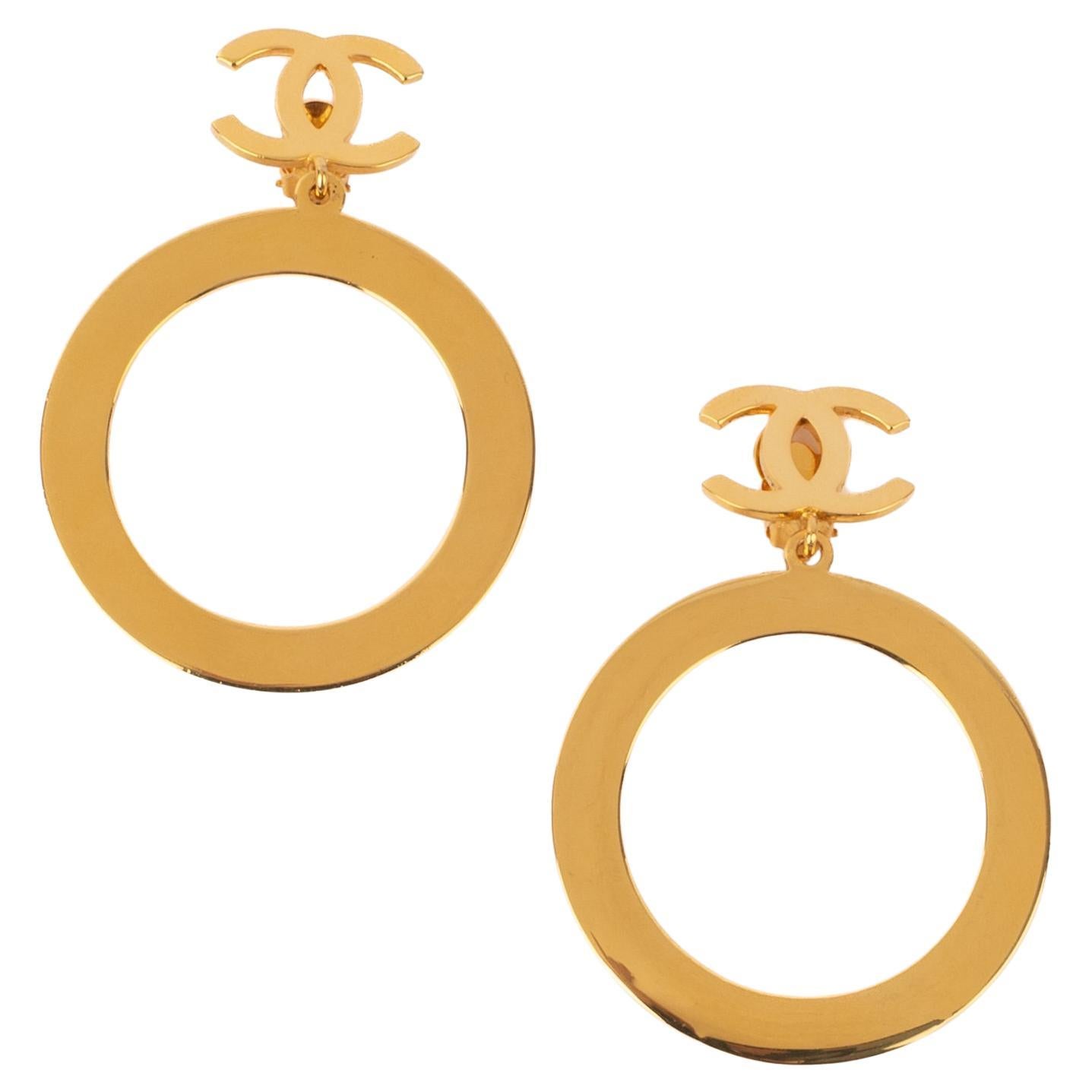 Orecchini Chanel cc 1988-1989