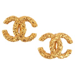Chanel cc earrings 1993