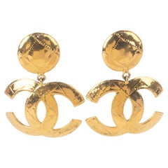 Chanel cc earrings 1994
