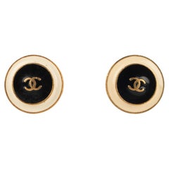 Chanel cc earrings 1995