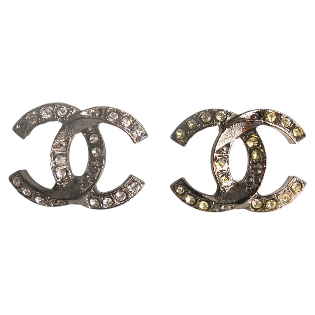 Chanel CC-Ohrringe von Karl Lagerfeld, 2018 im Angebot