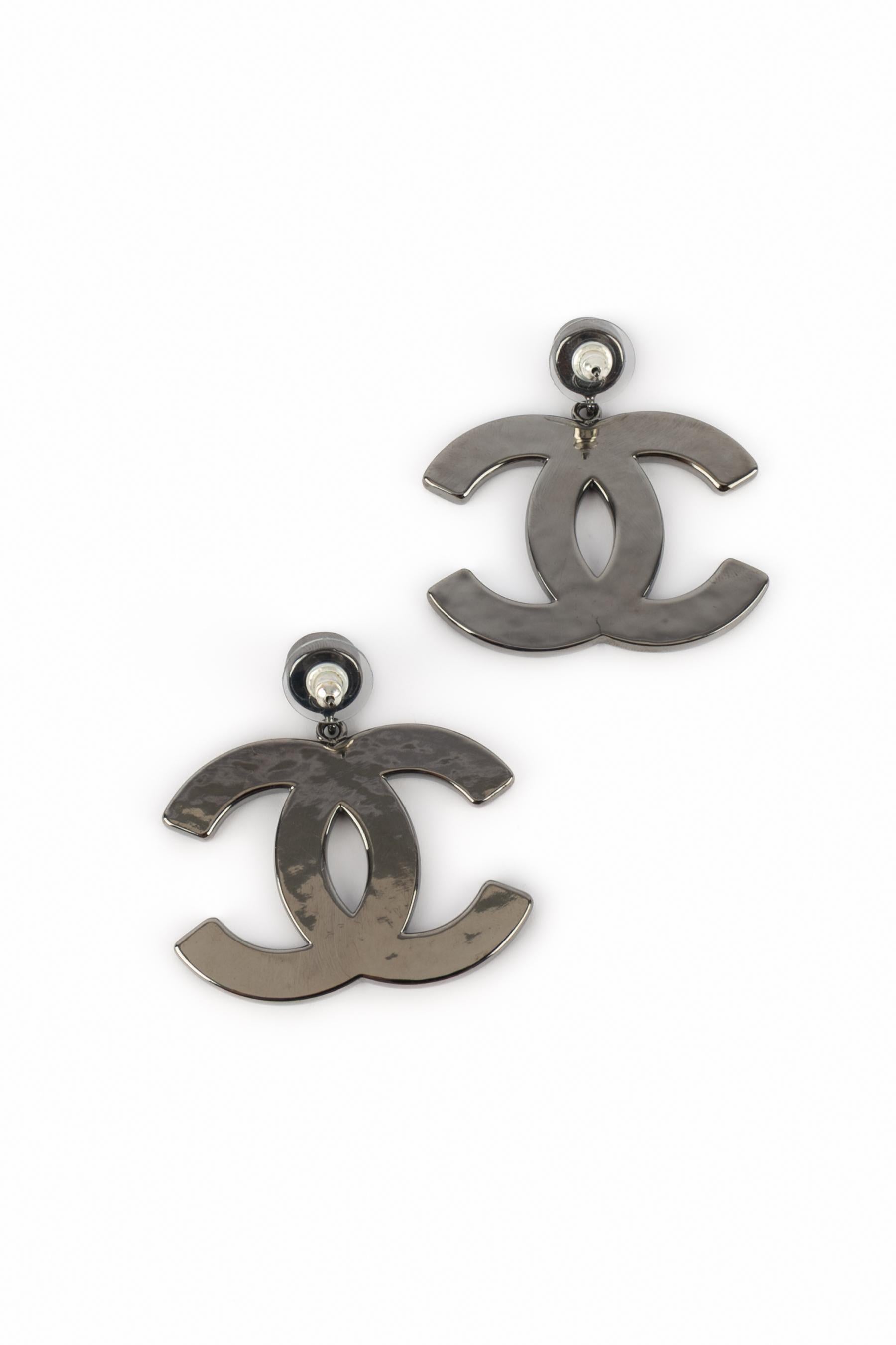 Boucles d'oreilles Chanel cc Pour femmes en vente