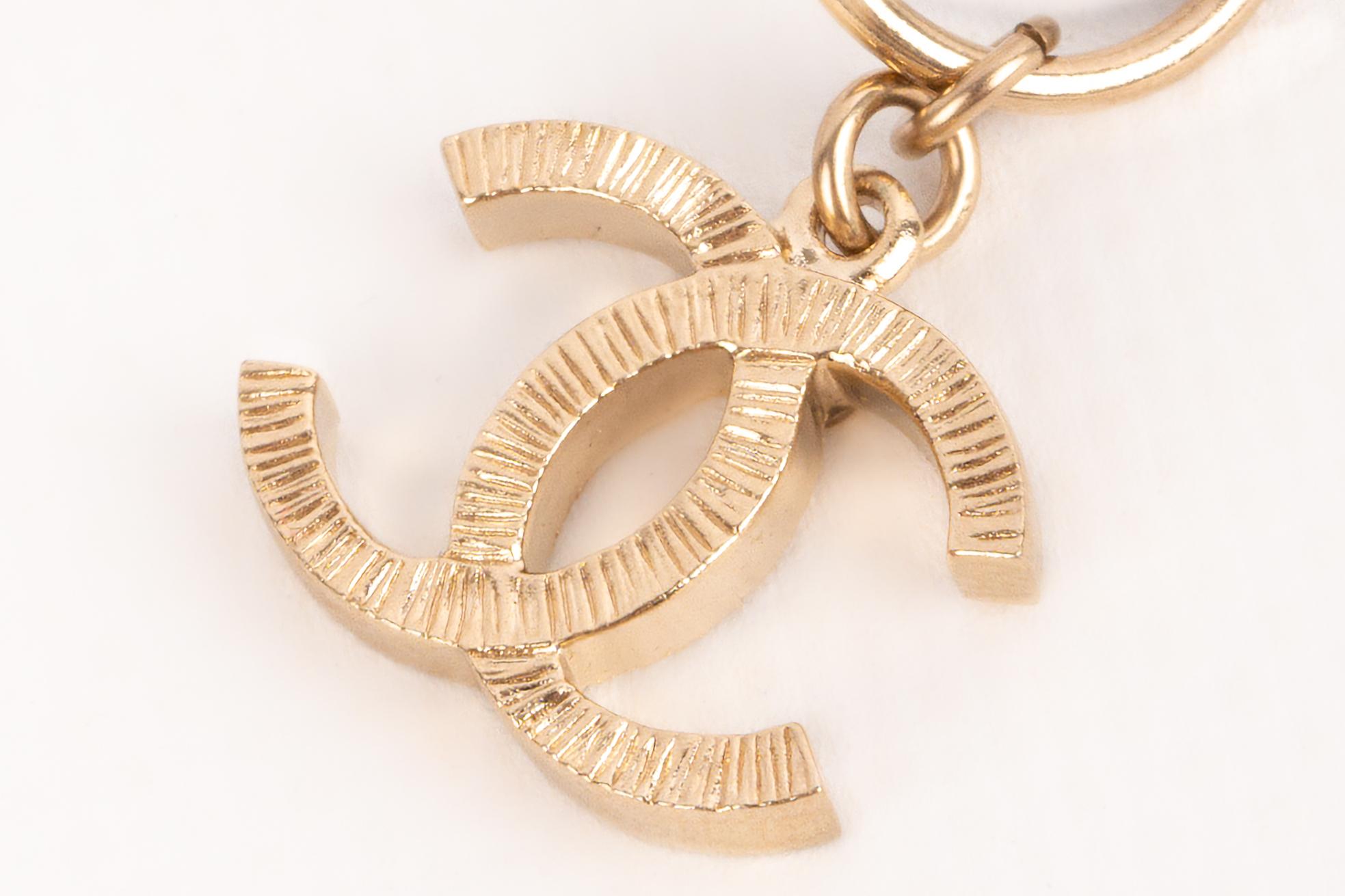 Chanel cc earrings 1