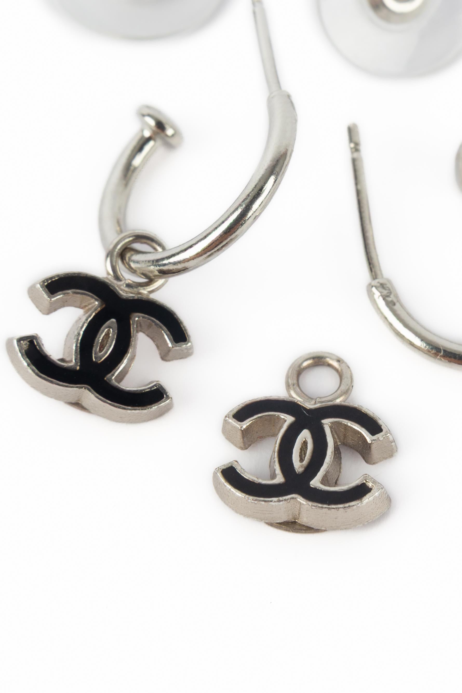 Chanel cc Ohrringe im Angebot 1
