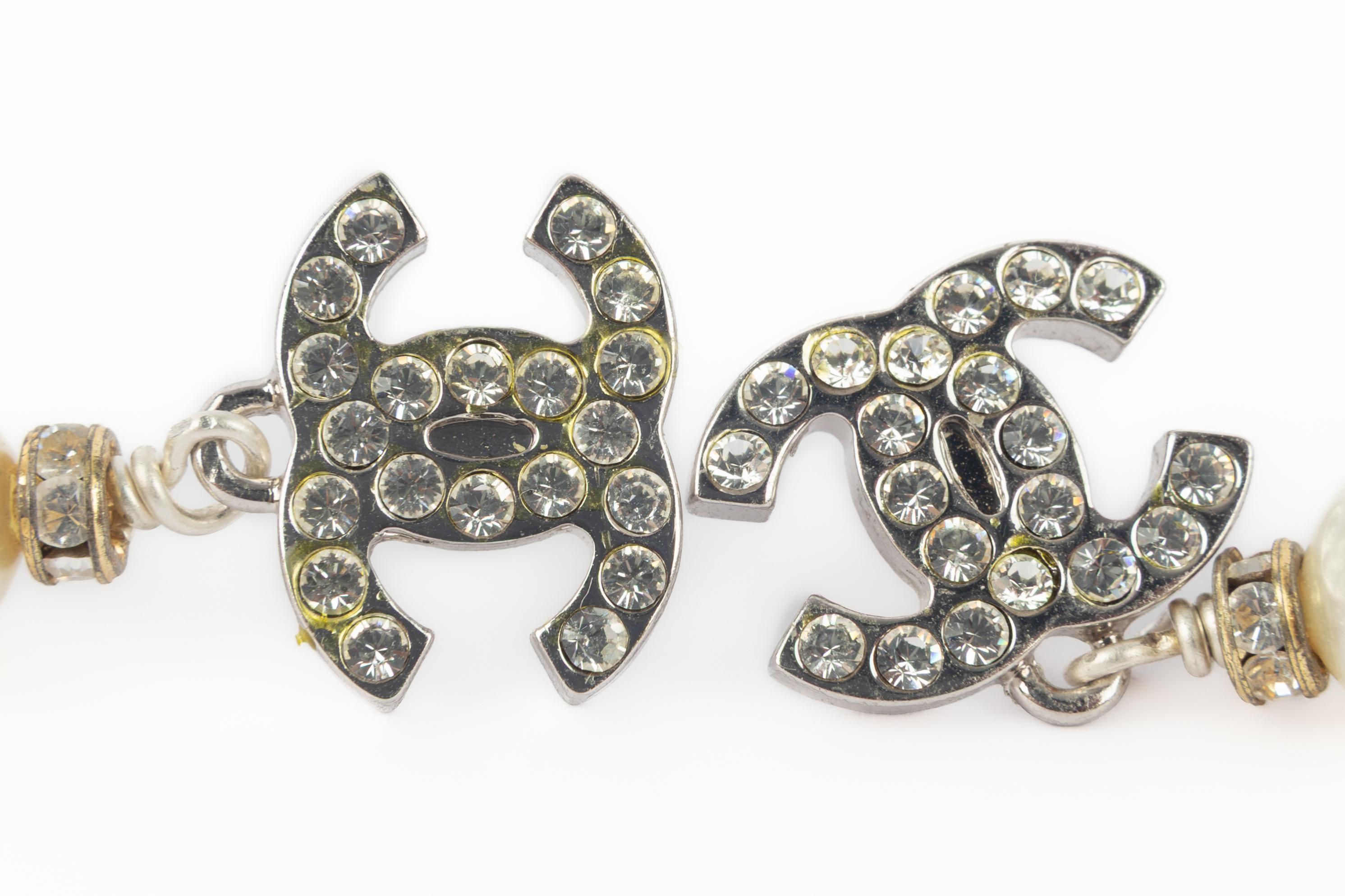 Chanel cc Ohrringe im Angebot 2