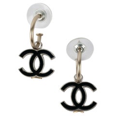 Chanel cc earrings