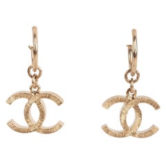 Chanel cc earrings