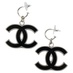 Chanel cc earrings