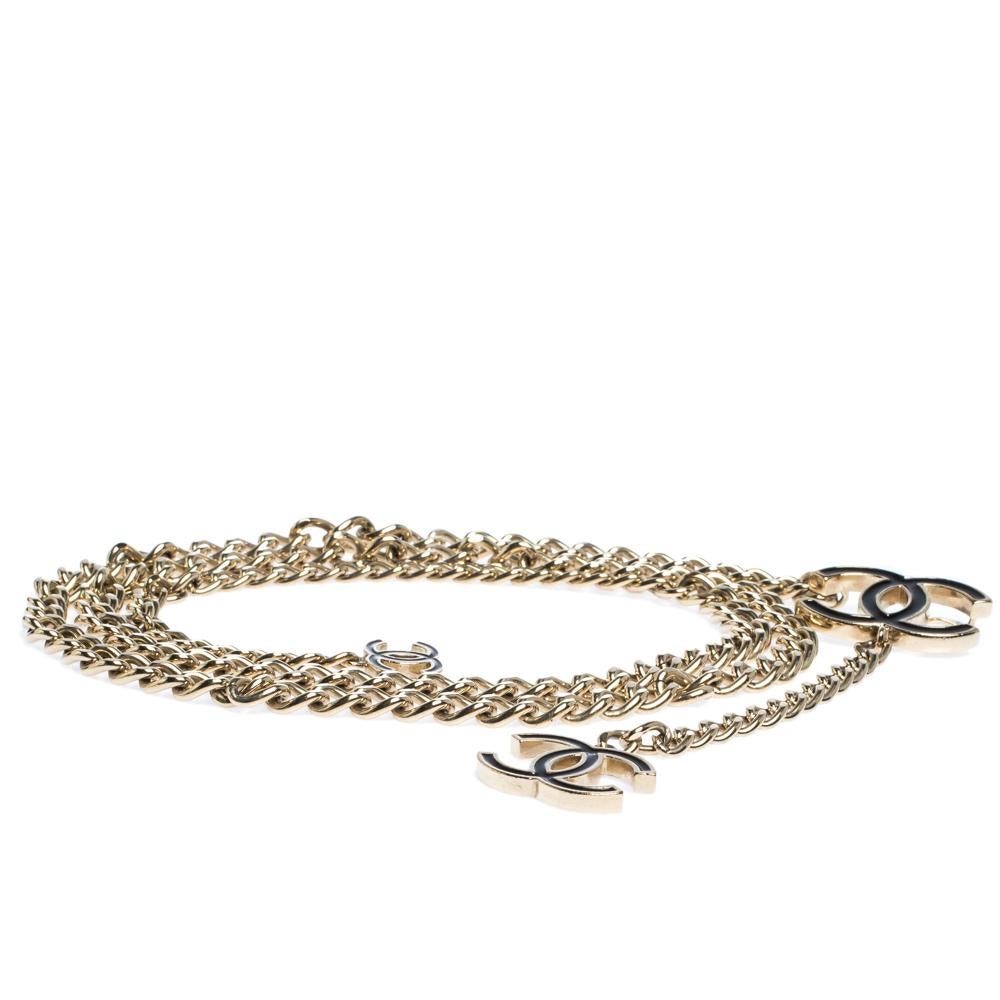 chanel belt chain