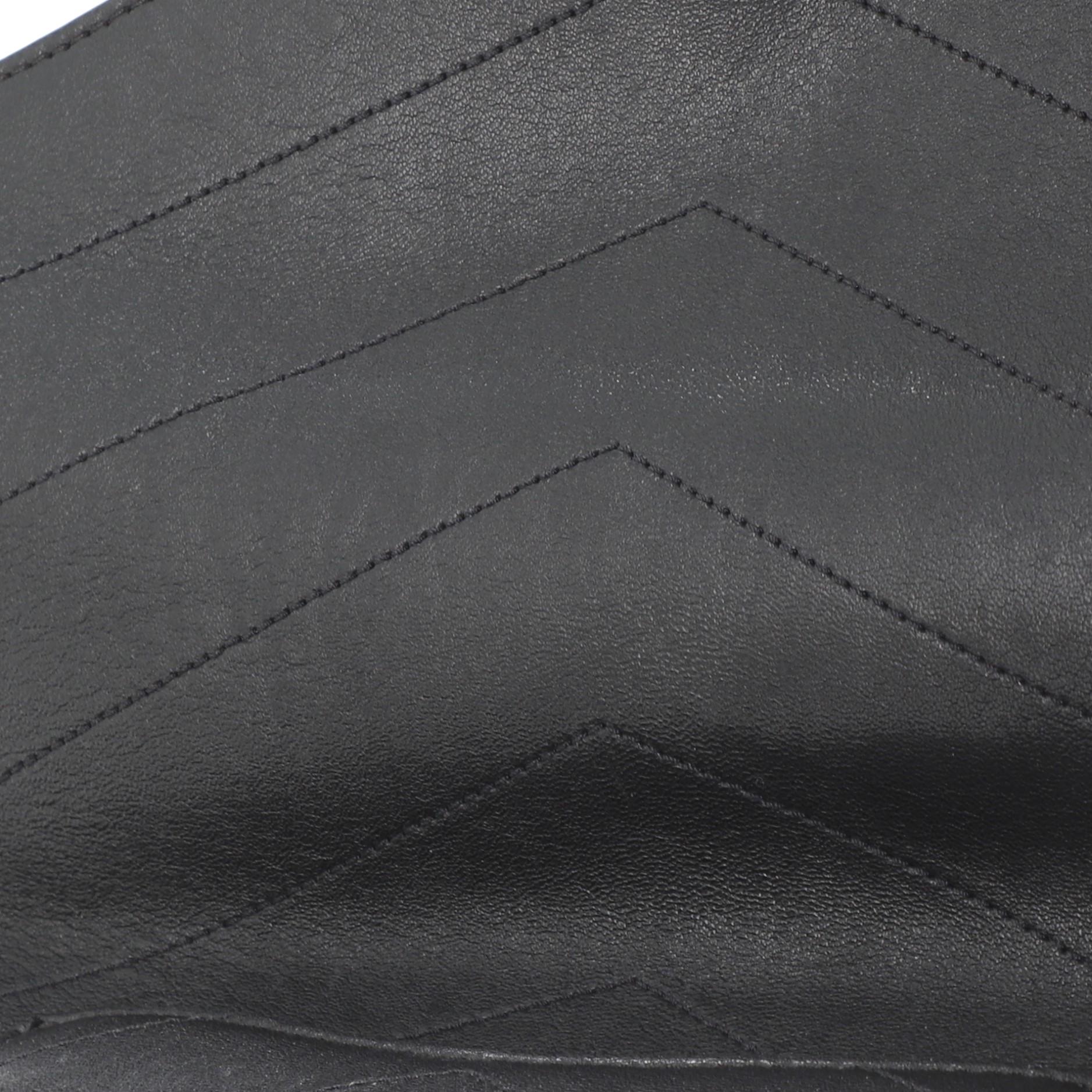 Chanel CC Envelope Flap Crossbody Chevron Calfskin Small 1