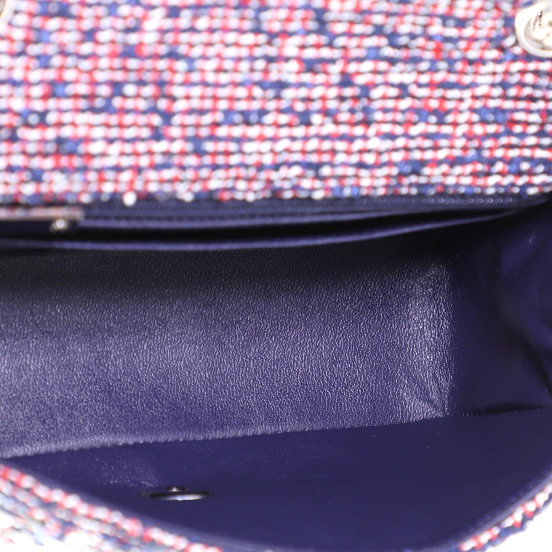 Women's or Men's Chanel CC Flap Bag Embellished Tweed Medium