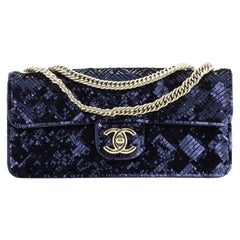 Chanel CC Flap Bag Sequins East West