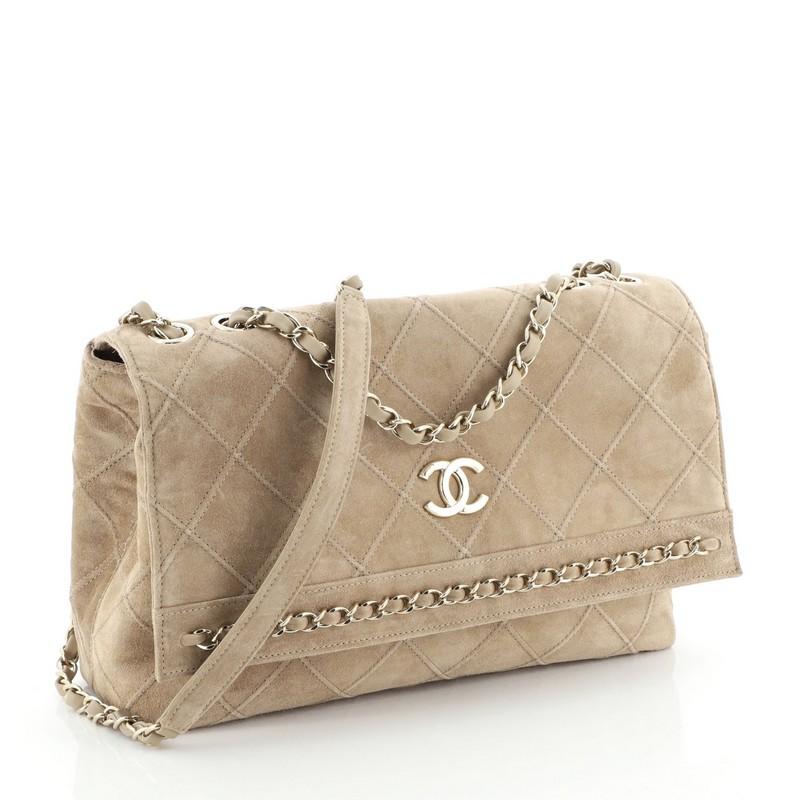 chanel suede bag