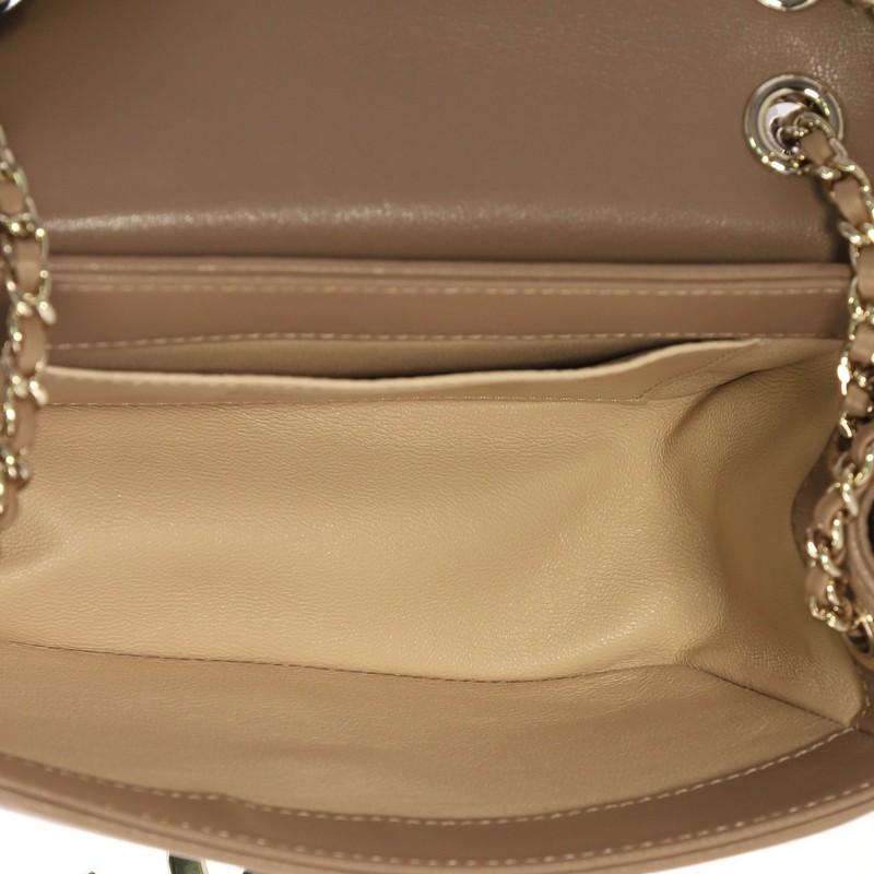 Chanel CC Flap Bag Triple Stitch Chevron Leather Small 1