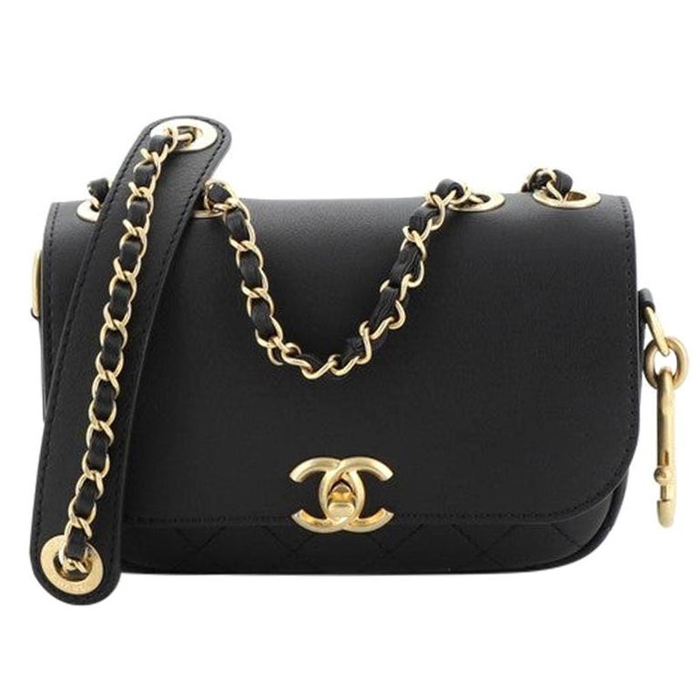 Chanel CC Flap Bag with Coin Purse Quilted Calfskin at 1stDibs