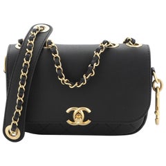 Chanel CC Flap Bag with Coin Purse Quilted Calfskin