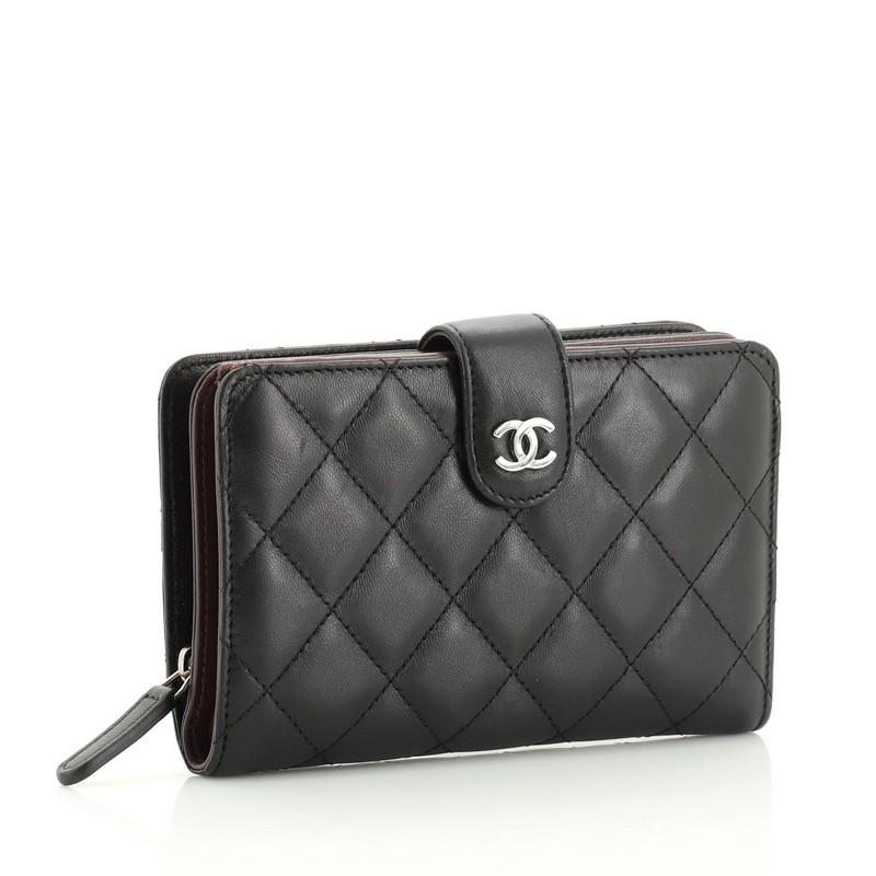 chanel french wallet