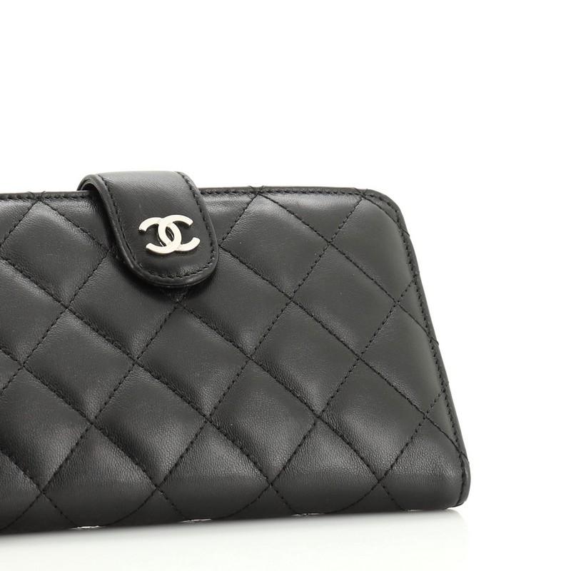 Chanel CC French Wallet Quilted Lambskin 2
