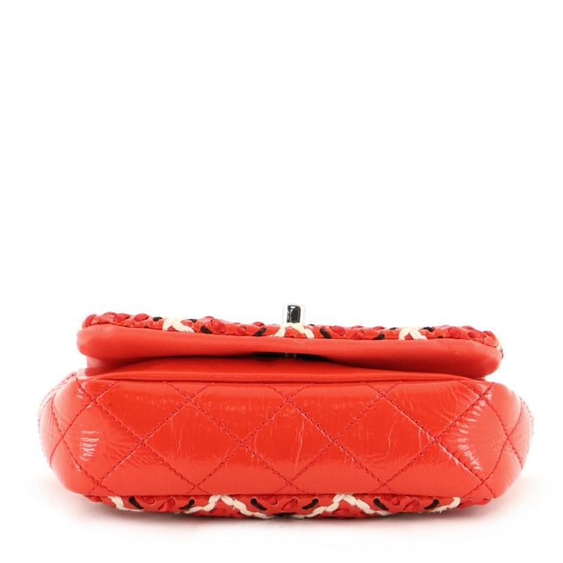 chanel woven bag