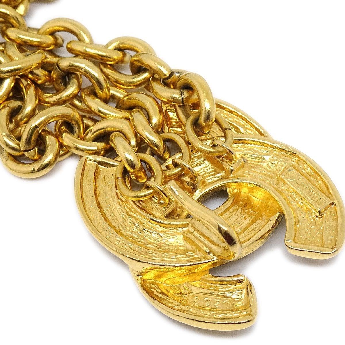 gold chanel belt