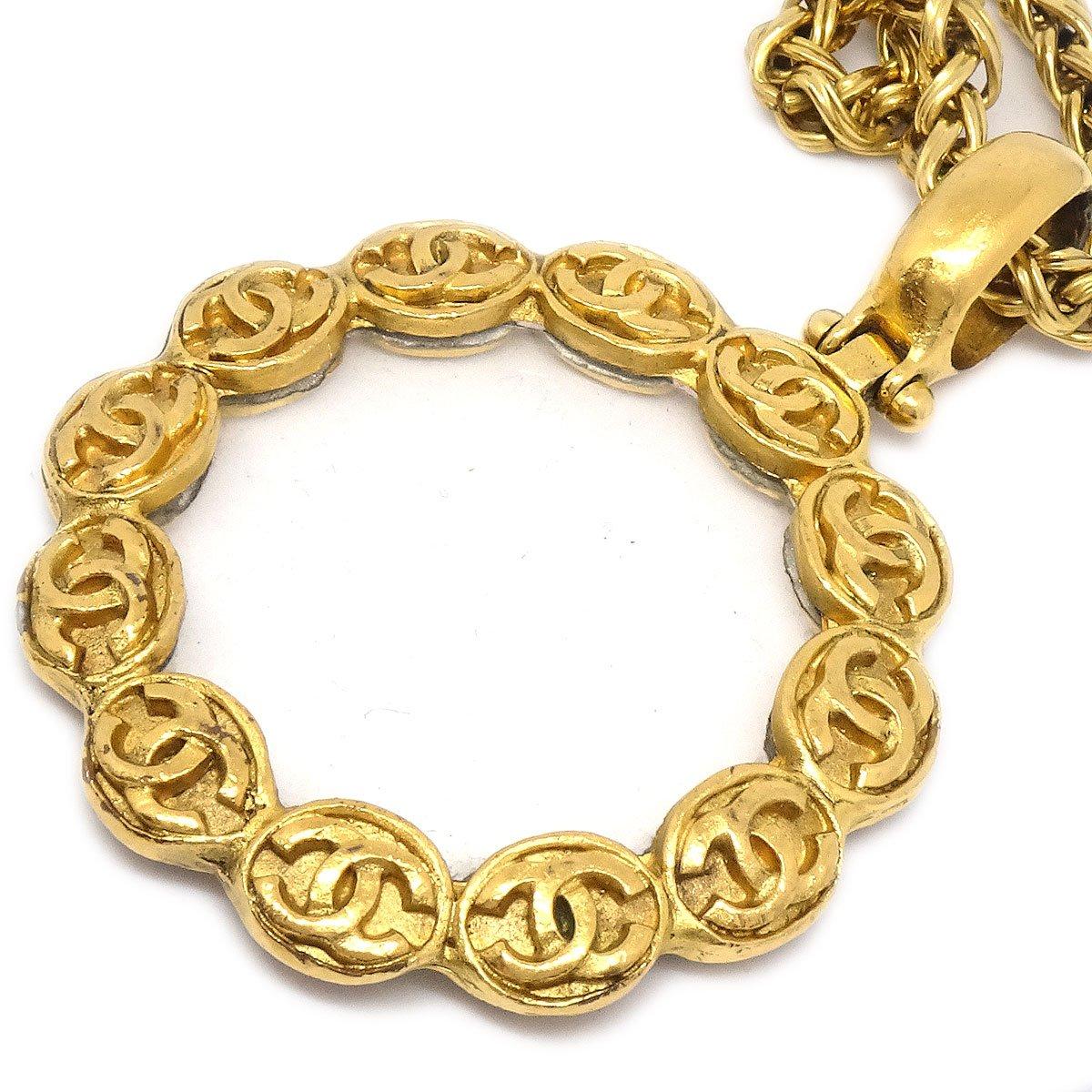 chanel chain link necklace