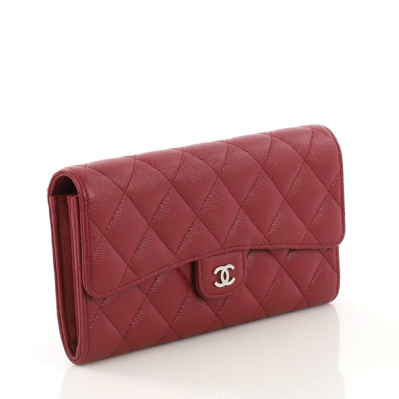 chanel gusset wallet