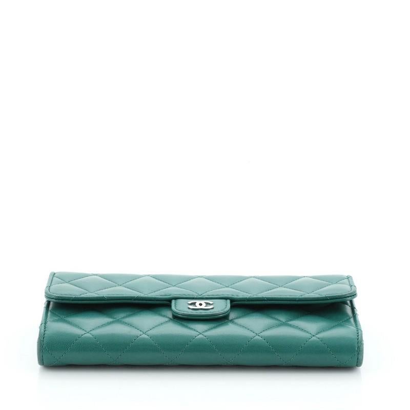 chanel gusset wallet