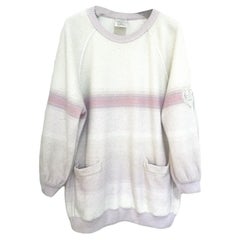 Chanel CC Heart Patch Cashmere Jumper