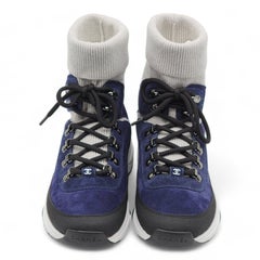 Chanel CC Hi-Top Sock Turnschuhe
