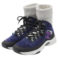Chanel CC Hi-Top Sock Turnschuhe
