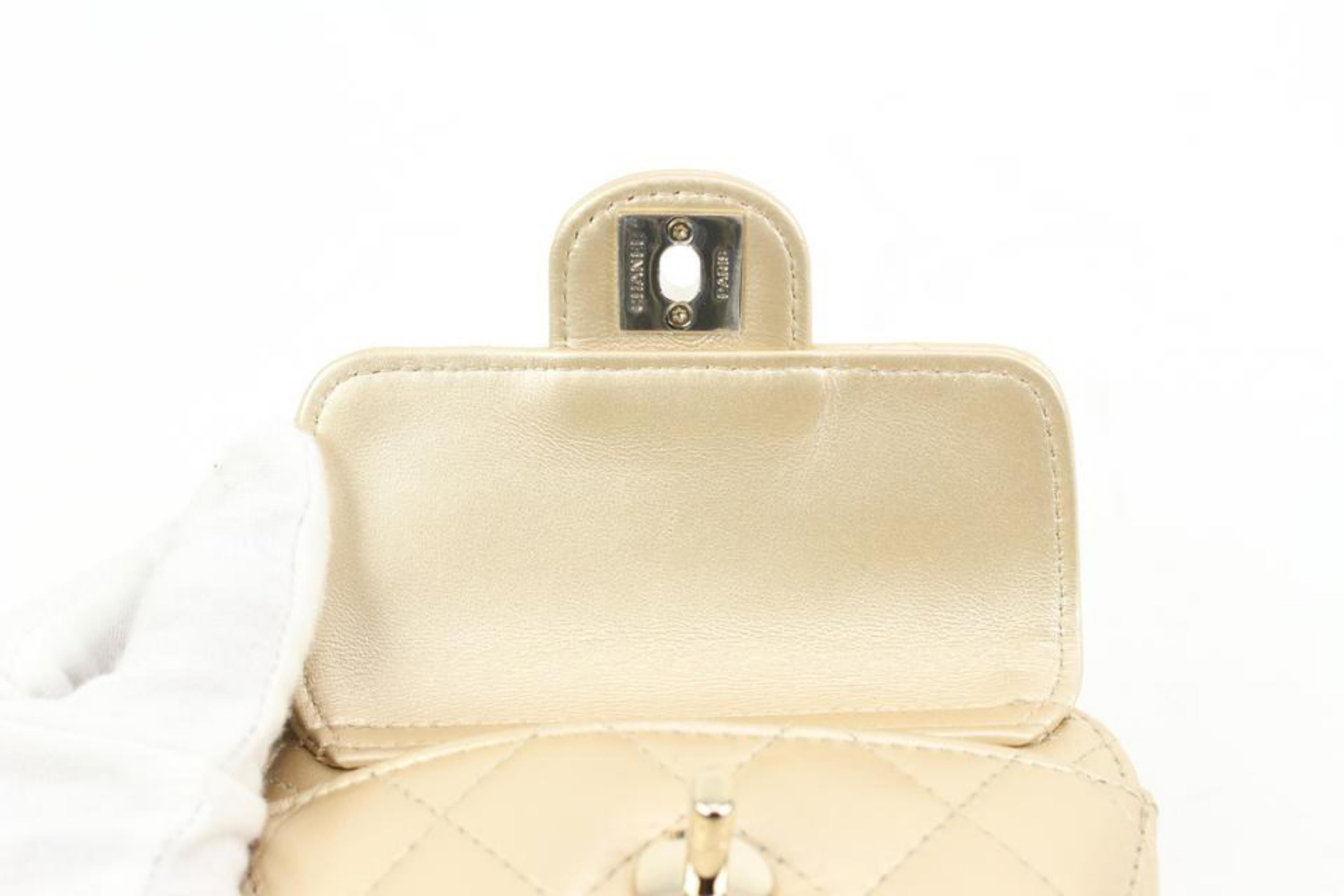 Chanel CC in Love Gold Quilted Lambskin Heart Belt Bag Waist Bag  73ck317s 3