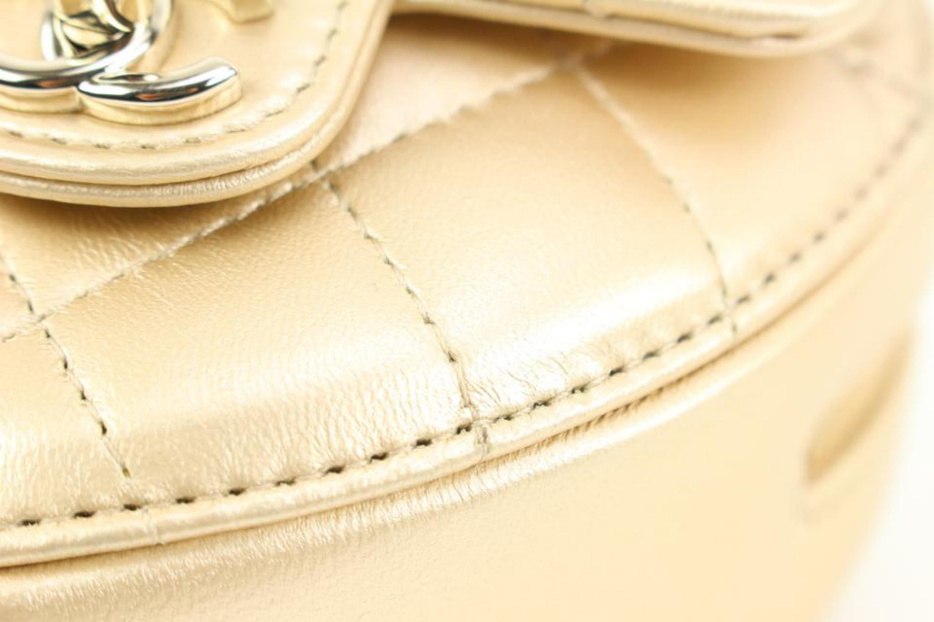 Chanel CC in Love Gold Quilted Lambskin Heart Belt Bag Waist Bag  73ck317s 4