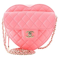 Chanel CC in Love Heart Bag Quilted Lambskin
