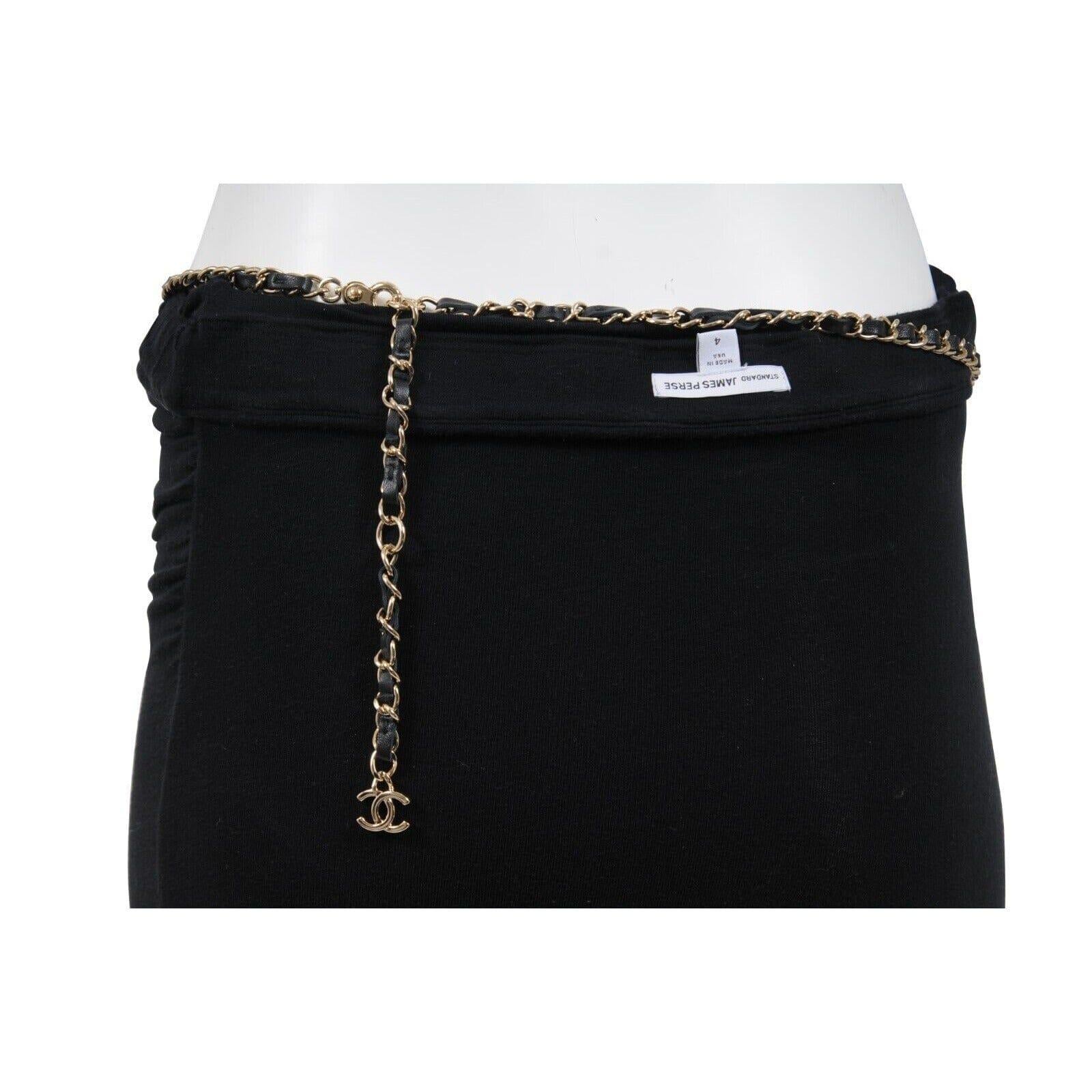 Chanel CC In Love Cintura a cuore con catena Borsa in pelle di agnello nera trapuntata oro in vendita 9