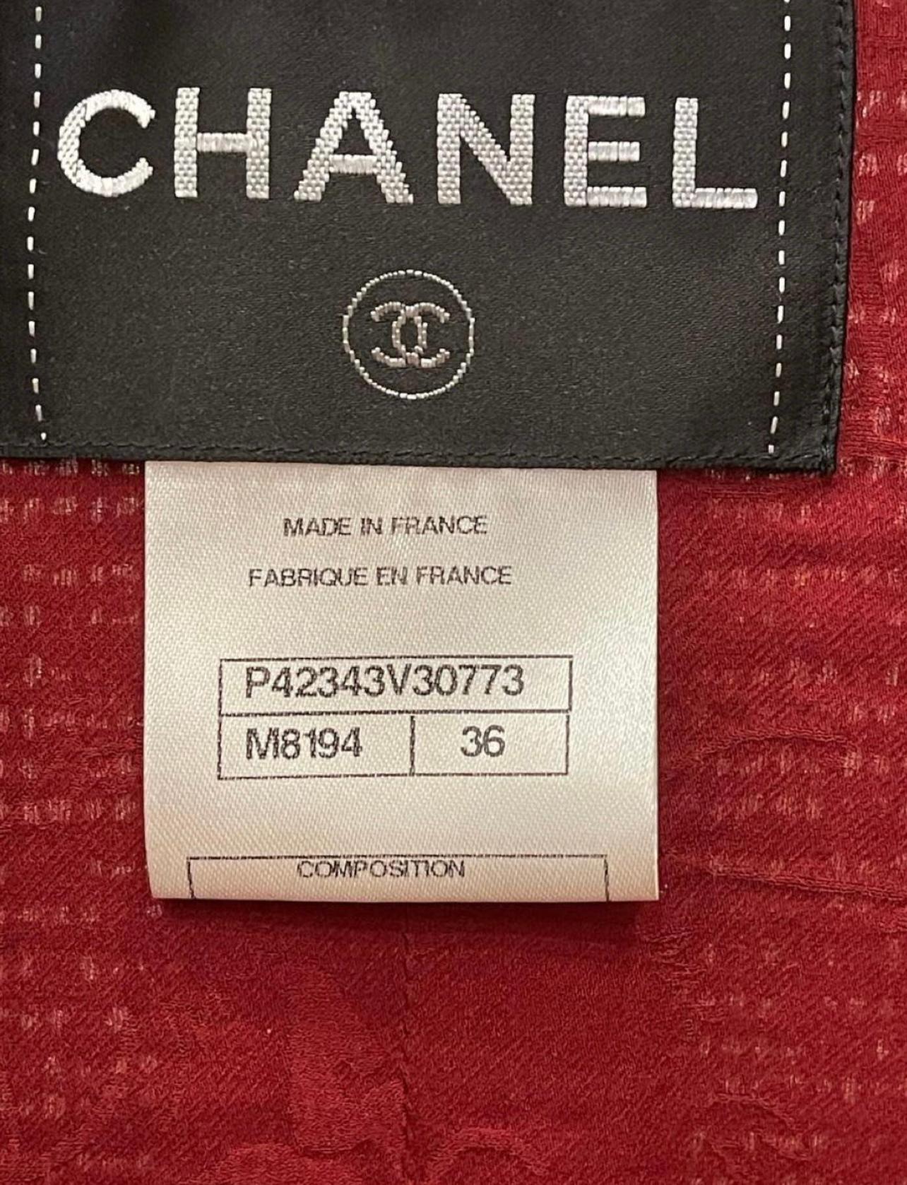 Chanel CC Jewel Buttons Lesage Tweed Jacket 10
