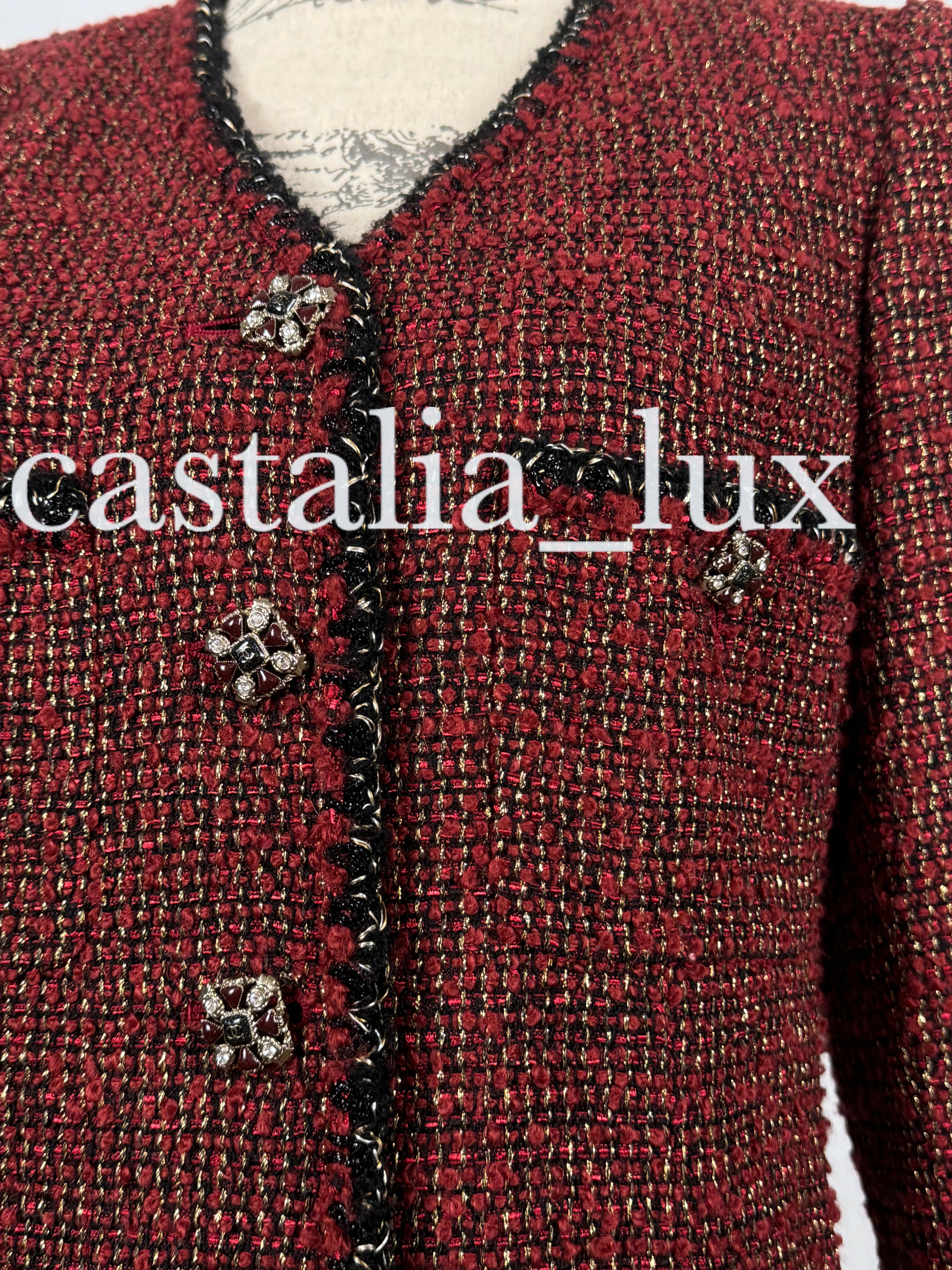 Chanel CC Jewel Buttons Lesage Tweed Jacket 3