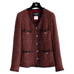 Chanel CC Jewel Buttons Lesage Tweed Jacket
