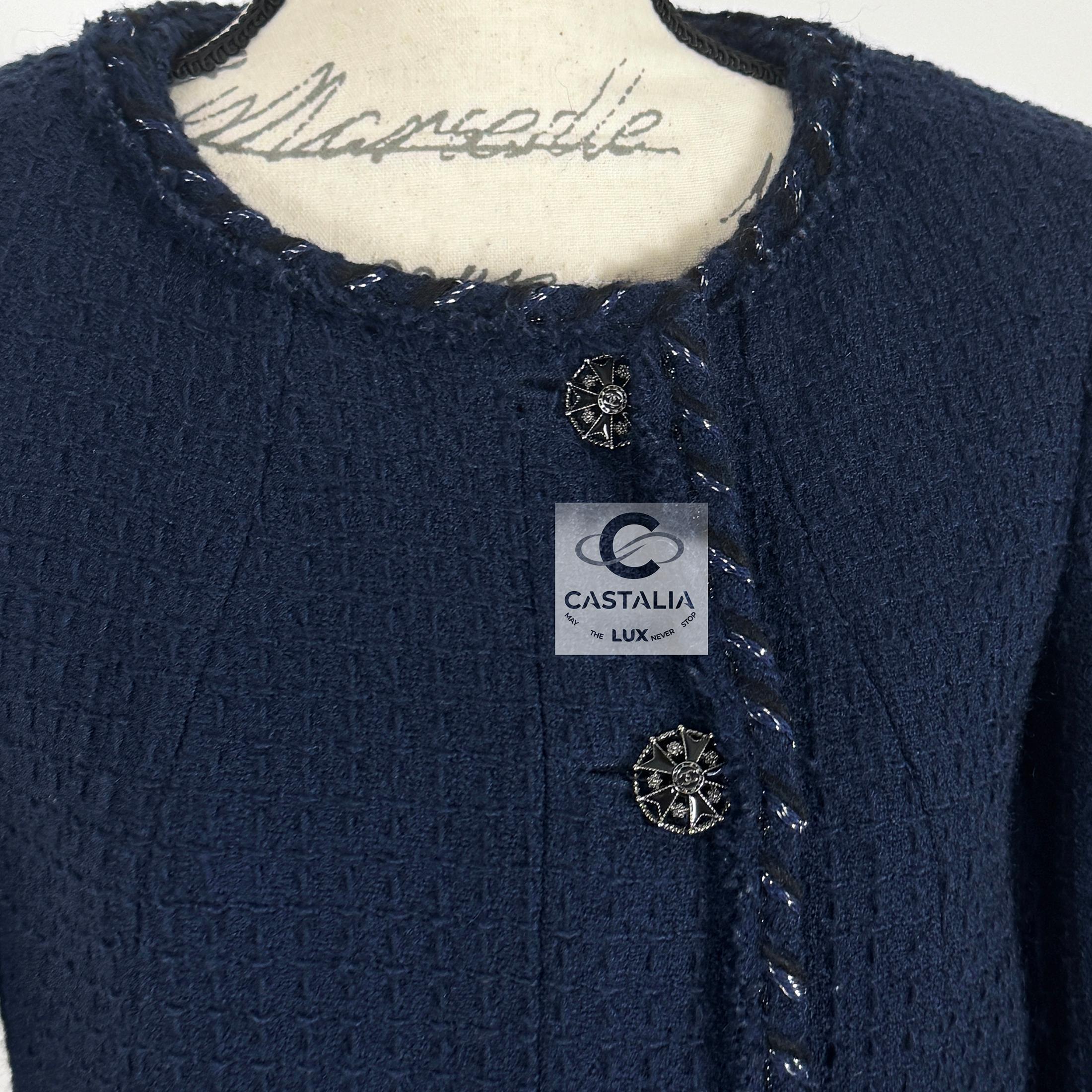 Chanel CC Jewel Buttons Little Tweed Jacket 3