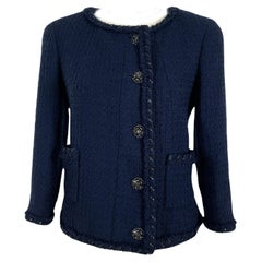 Chanel CC Jewel Buttons Little Tweed Jacket