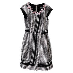 Chanel CC Jewel Buttons Runway Tweed Dress